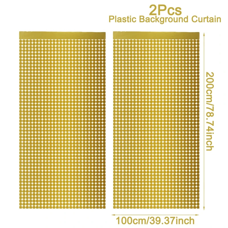 パーティー・インテリア装飾 キラキラ!カーテン ミラーボール風 華やか