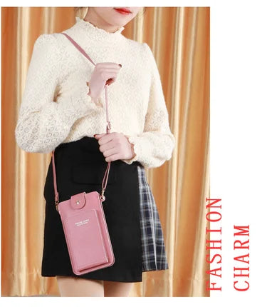 |イベント・ノベルティ用品 | タッチスクリーン対応スマホショルダーバッグ | W11×H20×D2㎝