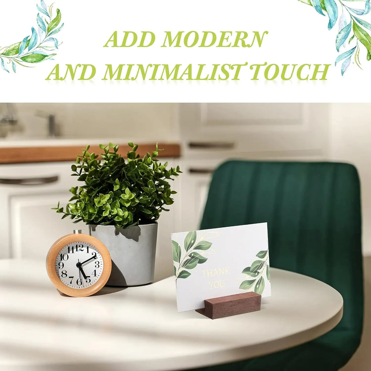 イベント・結婚式装飾|木製プレースカードホルダー 1〜12個入り