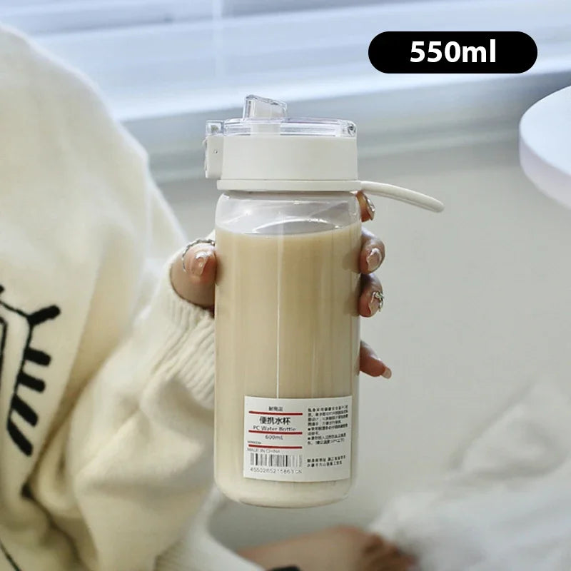 |イベント・ノベルティ用品 | 透明ポータブルウォーターボトル | 350ml〜800ml