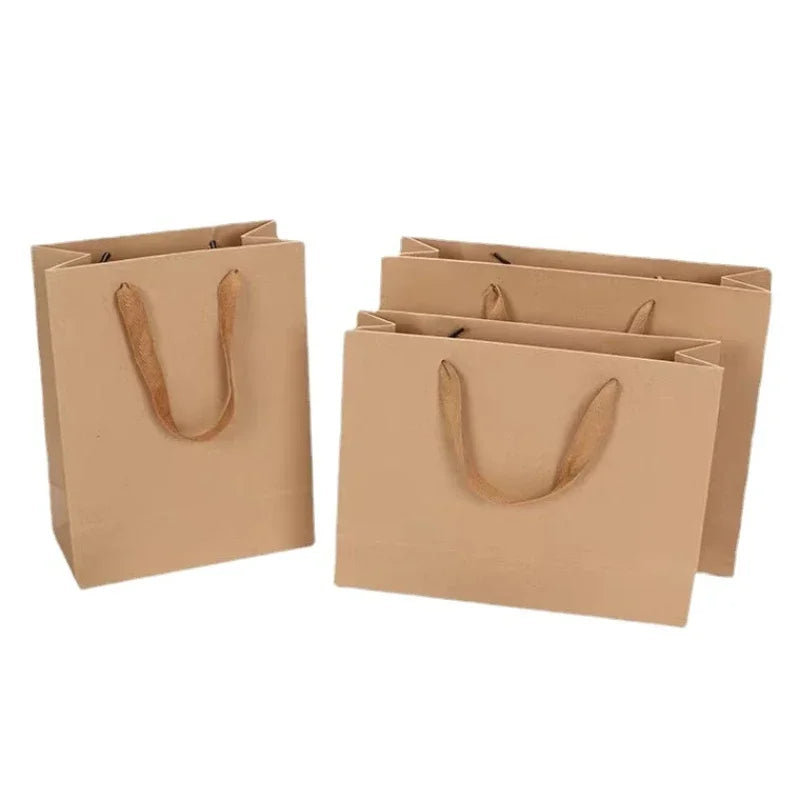 |ノベルティ用品 | クラフト紙ギフトバッグ10枚セット