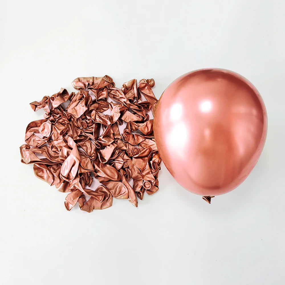 イベント・バルーン装飾 | メタリックカラー バルーンセット | 10/20/3050個