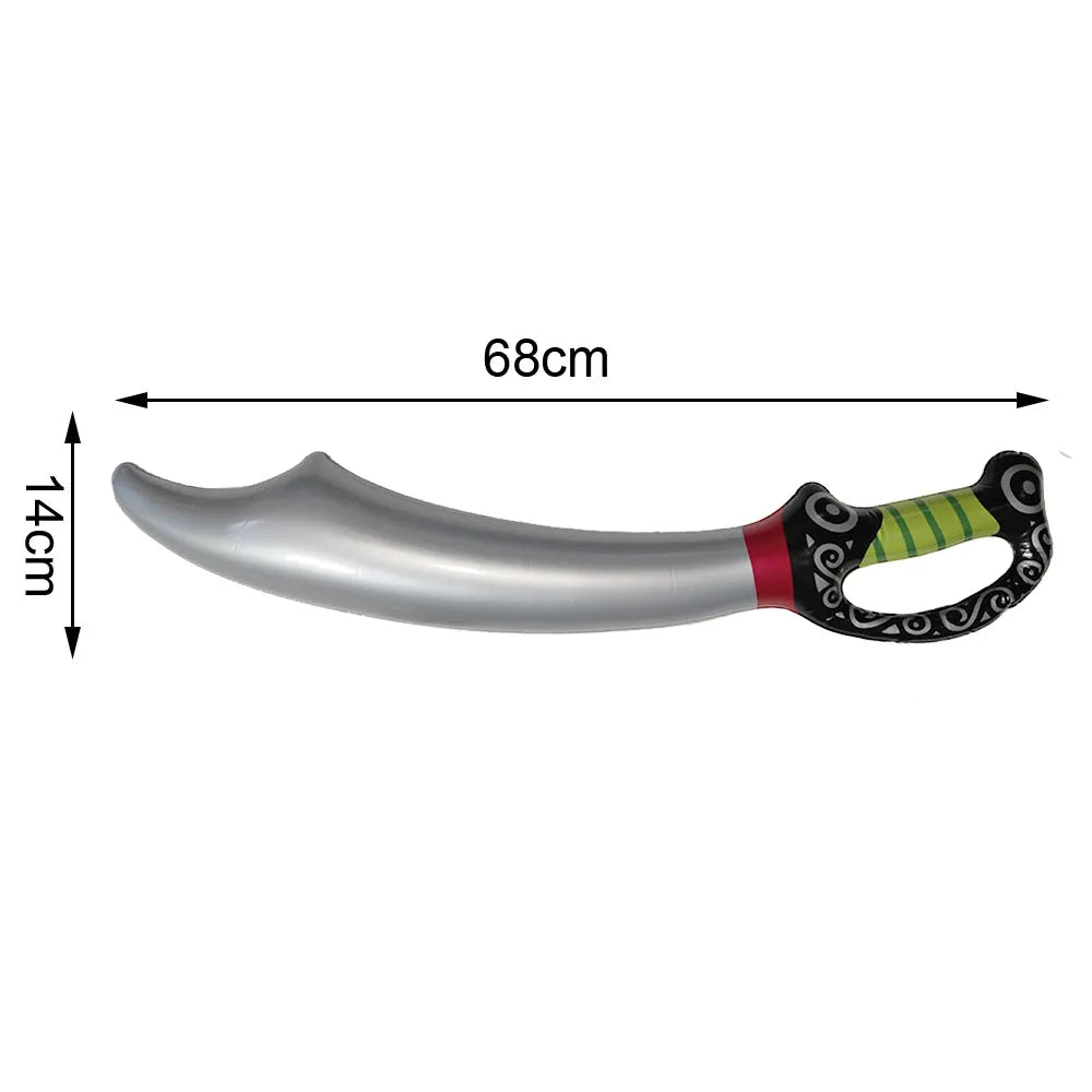 イベント・ハロウィングッズ|海賊ナイフ型バルーンセット