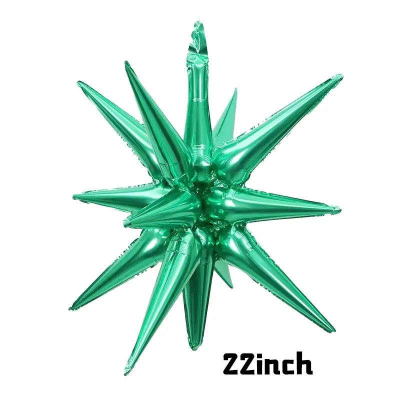 クリスマス用キャンディケインホイルバルーンセット