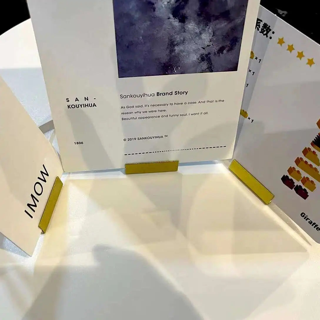 イベント・結婚式装飾|ゴールドカードホルダースタンド