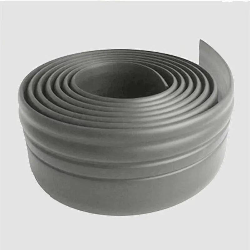 壁面衝撃吸収 幅木風粘着ボーダーシート 幅9.8㎝x200㎝ 厚さ11㎜