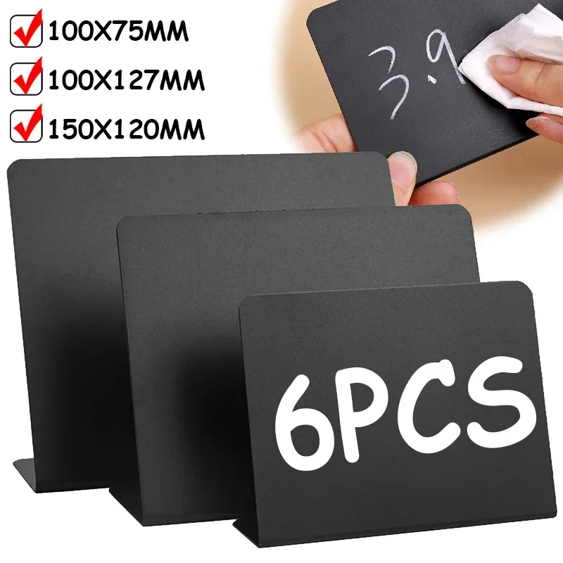 ミニL字型ポータブル黒板サインボード