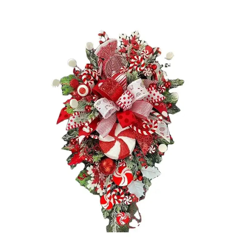 クリスマスリース|クリスマススワッグ ドア飾り