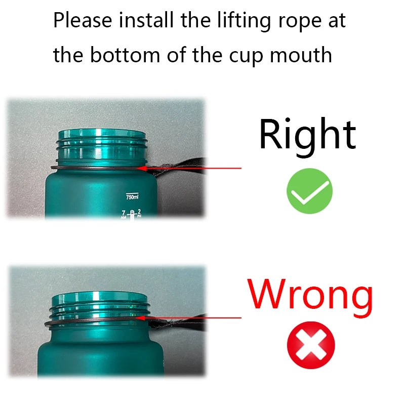 |イベント・ノベルティ用品 | ストロー付きタイムマーカーボトル | 750ml