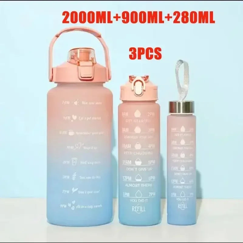 |イベント・ノベルティ用品 |  タイムマーカー付き スポーツウォーターボトセット | 280ml/900ml/2000ml