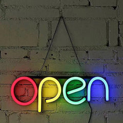 open LEDネオンサイン