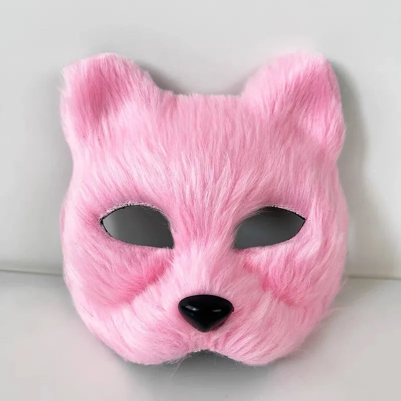 イベント・ハロウィングッズ|動物マスク タイガー&ライオン コスチューム(大人用)