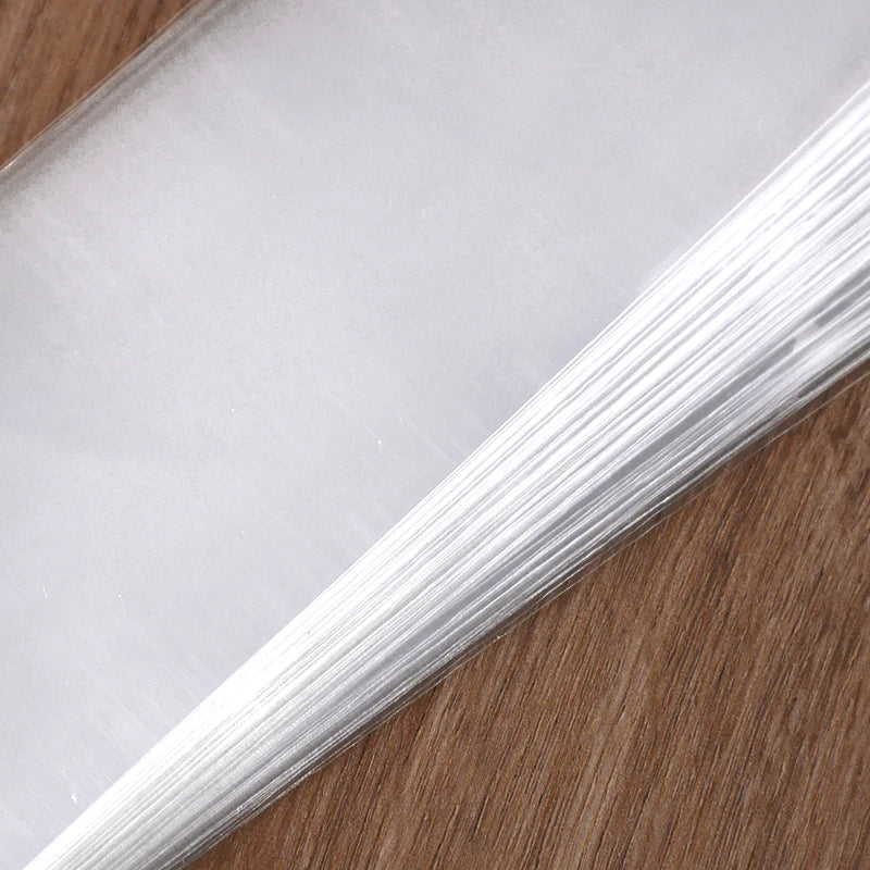 |イベント・ノベルティ用品 | 透明セロハンバッグ 50/100枚セット | W7.3×H28c