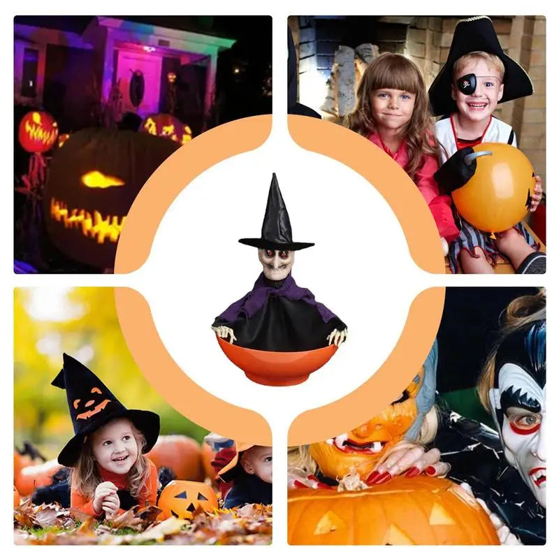 イベント・ハロウィングッズ|魔女キャンディボウル