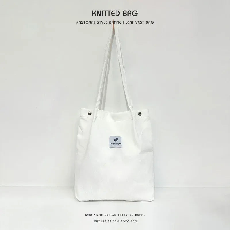 |ノベルティ用品 | コーデュロイショルダーバッグ | 31×34c