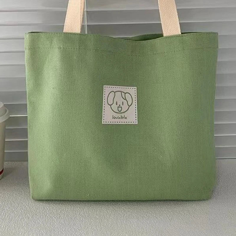 |ノベルティ用品 |シンプル大容量キャンバスバッグ | 29 ×31cm