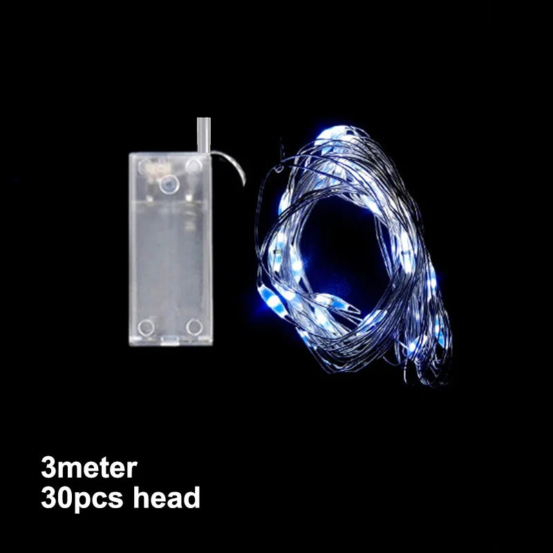 モチーフライト|イベント・クリスマス装飾|透明バルーンデコレーション用アイテムセット(34c/38c/45c)