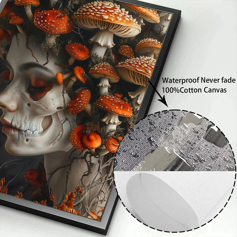 イベント・ハロウィングッズ|ゴシックキャンバス壁装飾ポスター