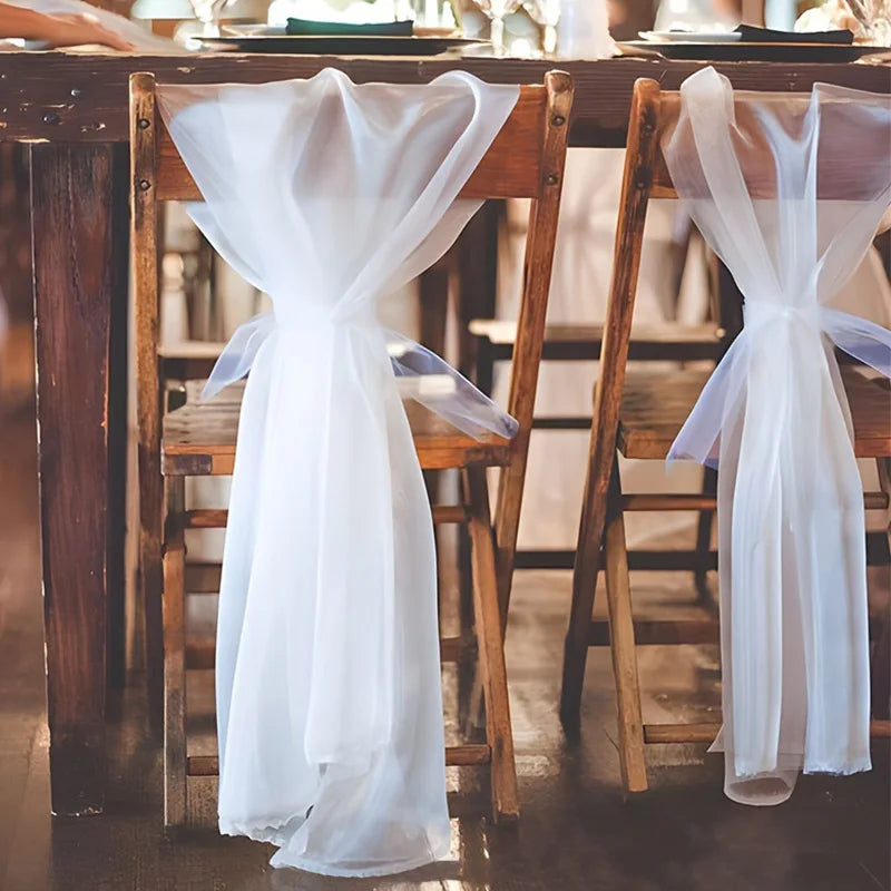 パーティー・インテリア装飾 ガーゼカーテン 4Color 高品質素材