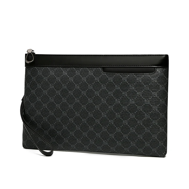 |イベント・ノベルティ用品 | 高級ブランド風プリント PUレザークラッチバッグ