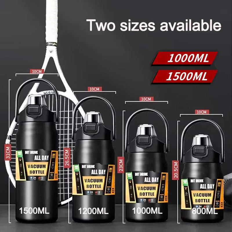 |イベント・ノベルティ用品 | ステンレス製大容量断熱スポーツボトル | 1000ml/1500ml