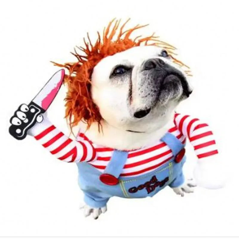 イベント・ハロウィングッズ|カウボーイ犬用コスチューム