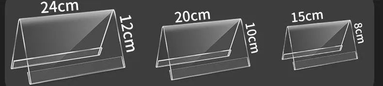 5個入りミニアクリルサインディスプレイホルダー