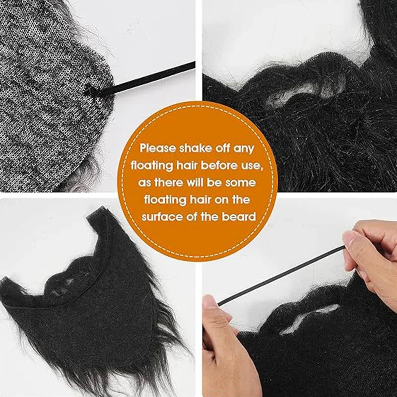 イベント・ハロウィングッズ|パーティー用リアルなつけひげ