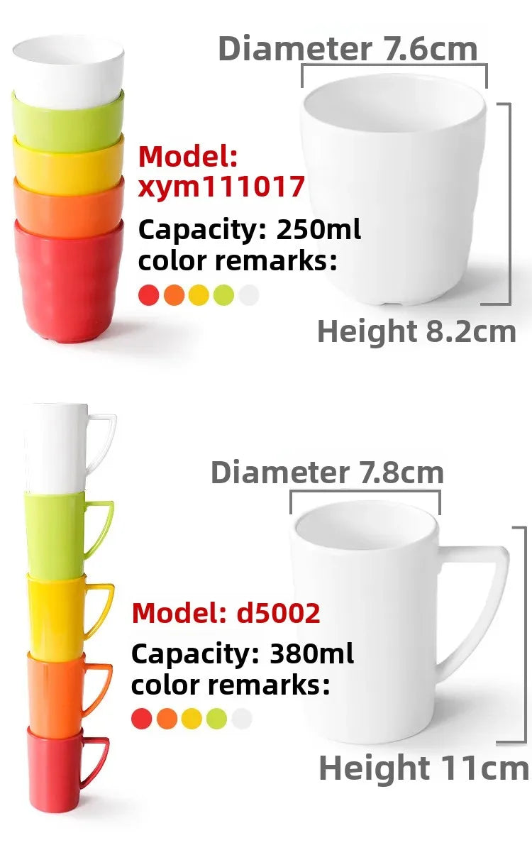 |イベント・ノベルティ用品 | カラフルメラミン製カップ各種