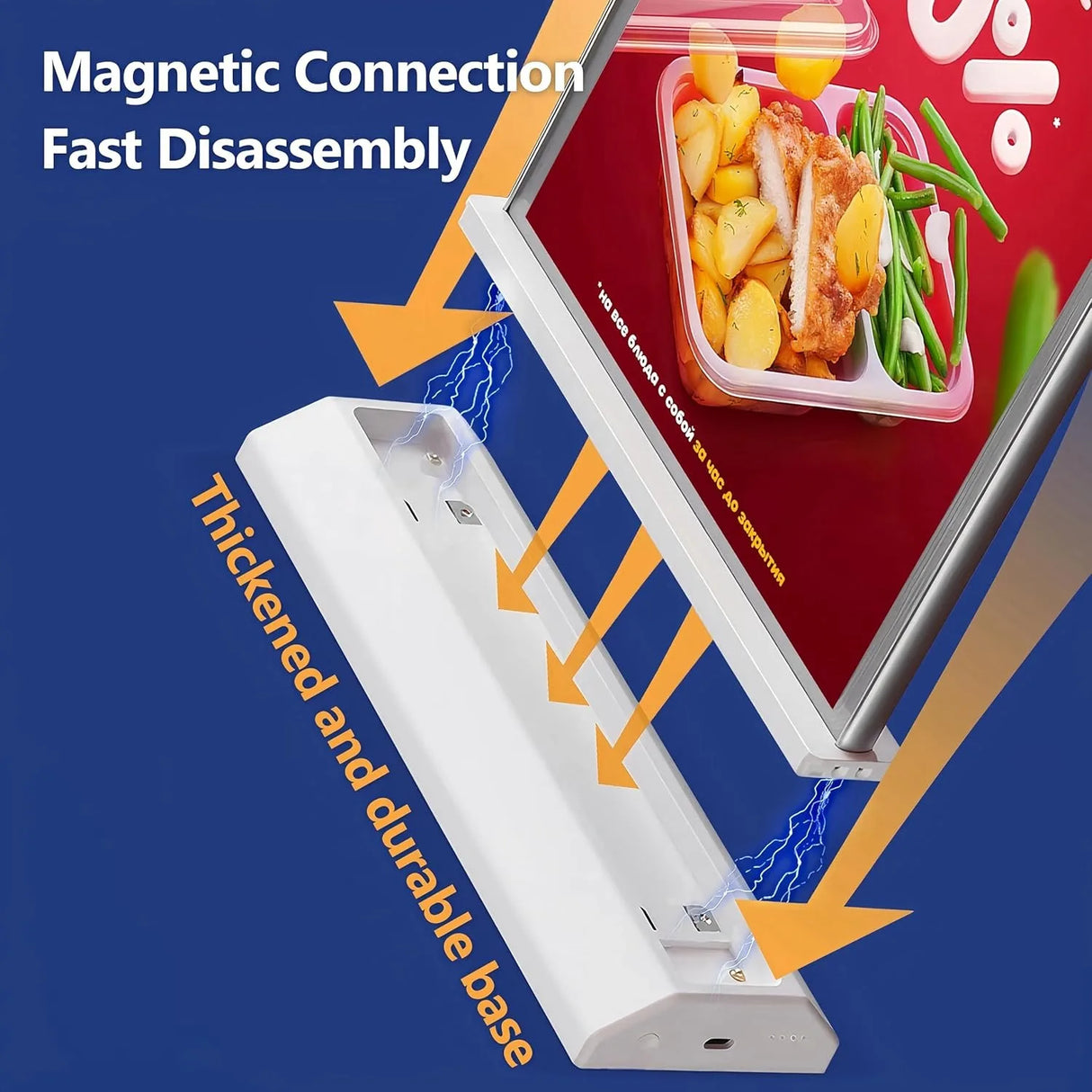 両面LEDライトボックスサインホルダー A4/A5