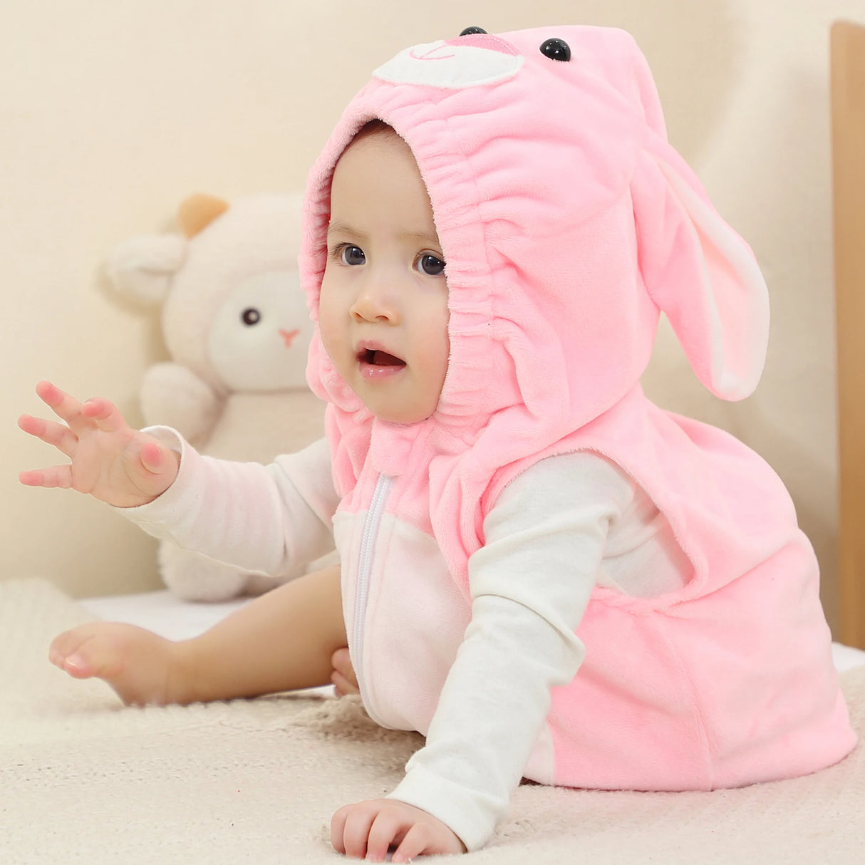 イベント・ハロウィングッズ|アニマル・ユニコーンベビーロンパース(0〜24ヶ月)着ぐるみ風