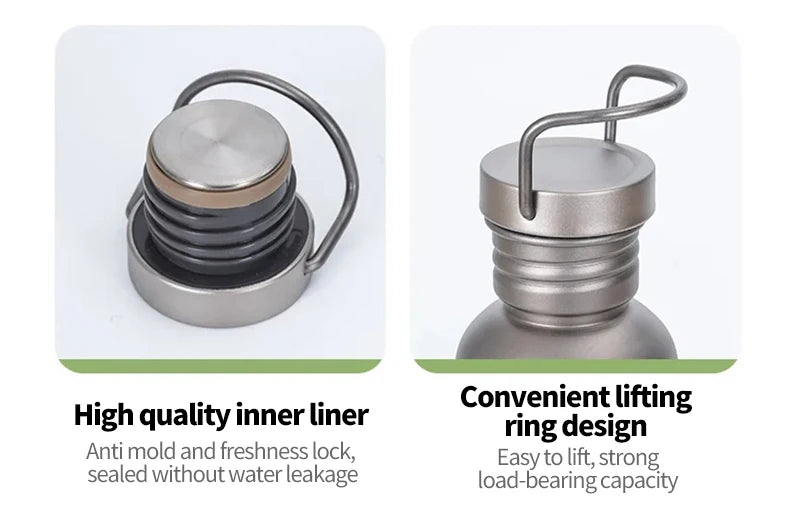 |イベント・ノベルティ用品 | チタンウォーターボトル | 500ml/600ml/750ml