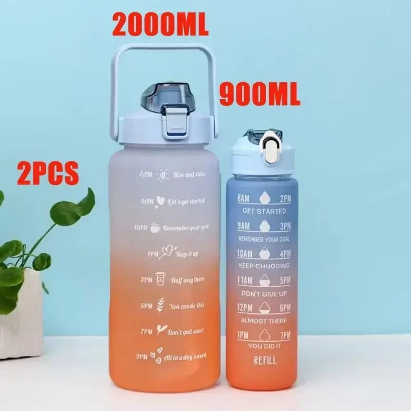 |イベント・ノベルティ用品 |  タイムマーカー付き スポーツウォーターボトセット | 280ml/900ml/2000ml