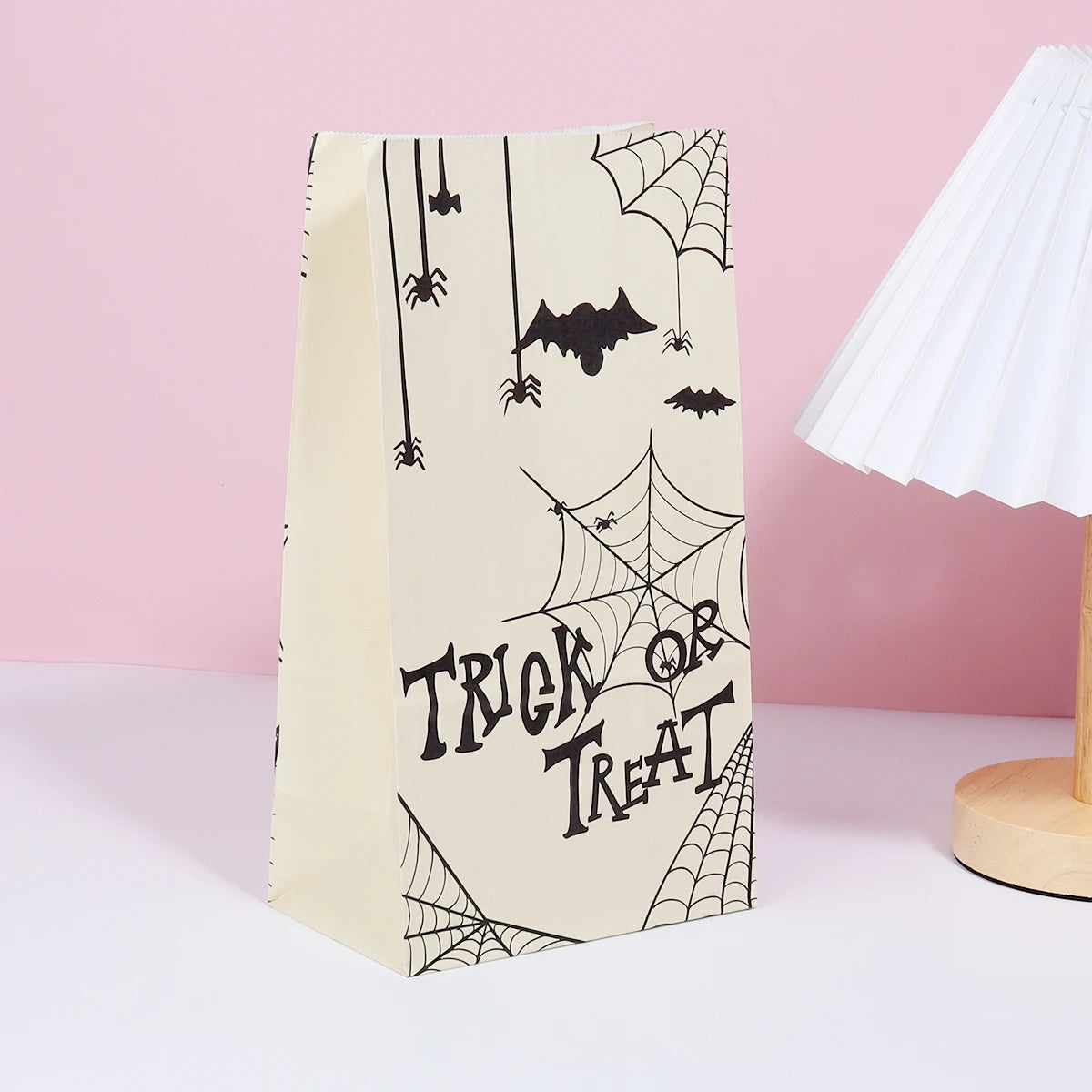 イベント・ハロウィングッズ|クラフト紙ギフトバッグ 12枚セット