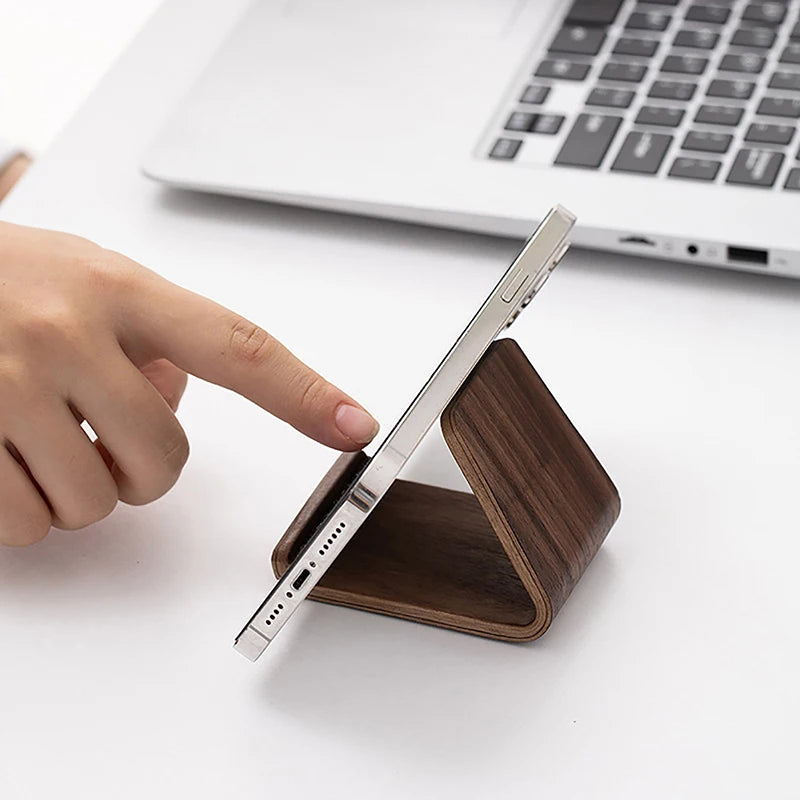 |イベント・ノベルティ用品 | 多機能 木製スマホ&名刺ホルダー