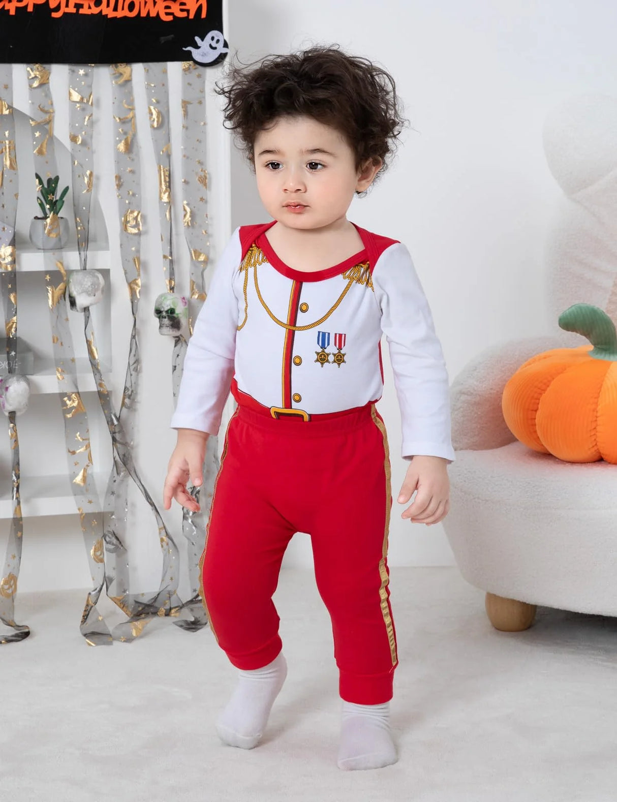 イベント・ハロウィングッズ|新生児用カーニバルコスチューム3点セット(0〜12ヶ月)