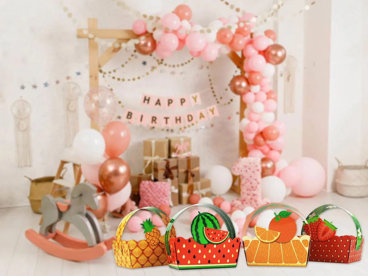 |ノベルティ用品 | 可愛いフルーツ型ギフトボックス | W12xH6.5xD9c