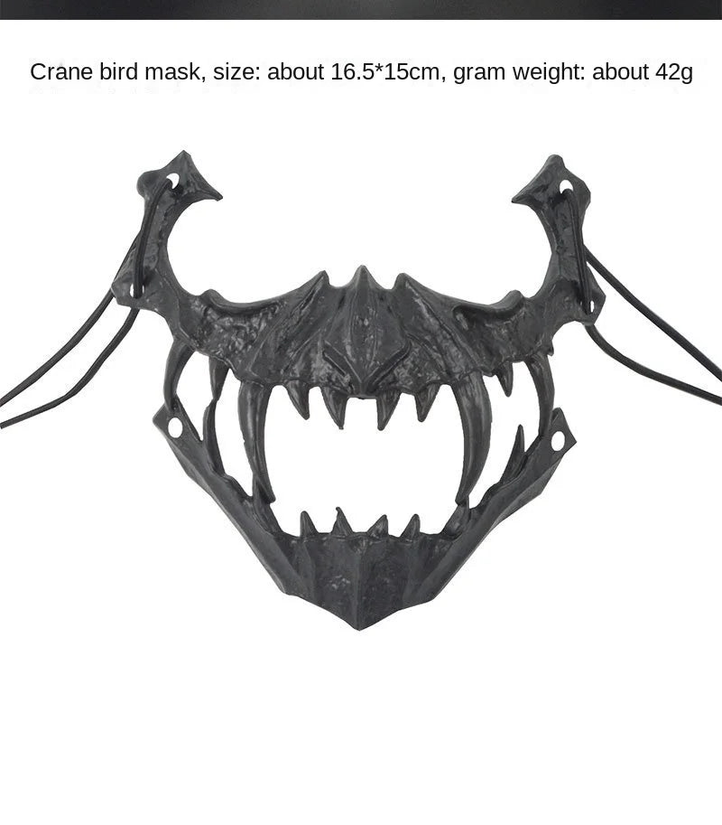 イベント・ハロウィングッズ|ホラー系スカル型風マスク