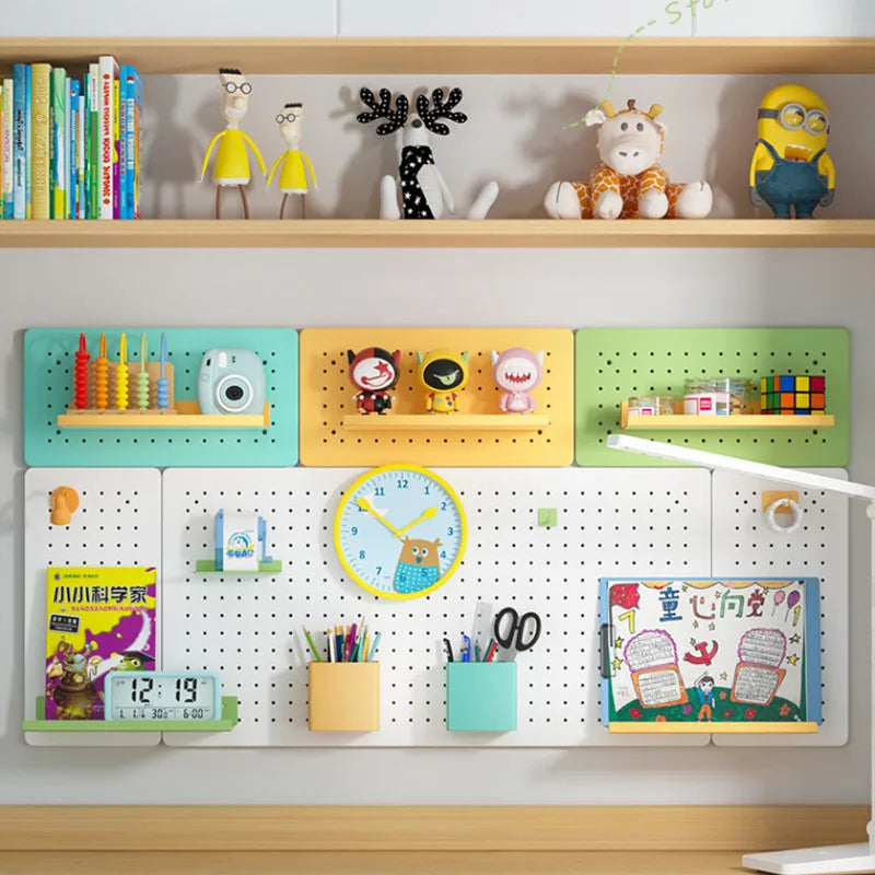 多機能メタルペグボード収納ラック