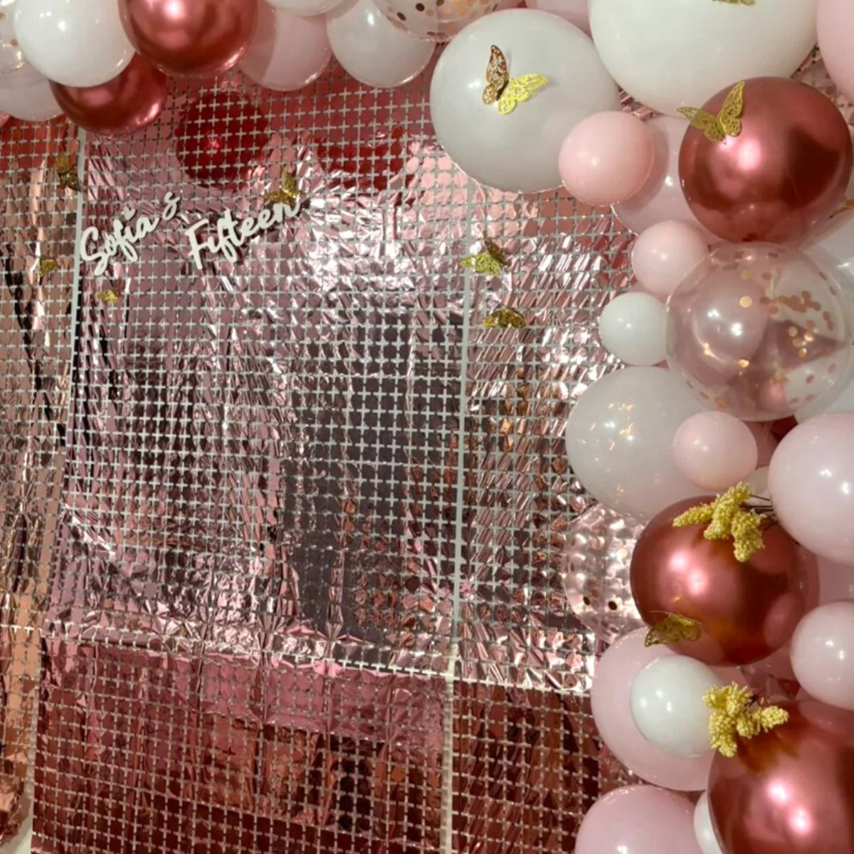 パーティー・インテリア装飾 キラキラ!カーテン ミラーボール風 華やか