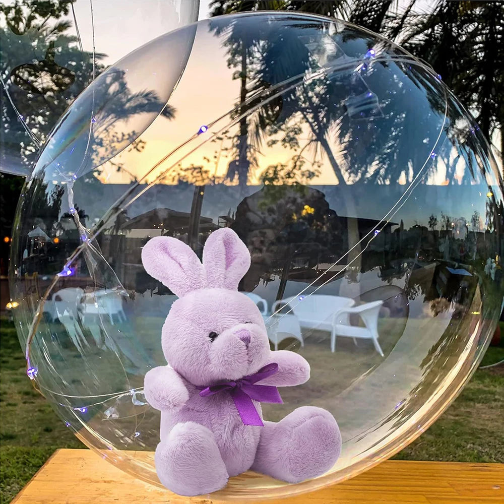 大型透明バブルバルーンセット(5-15個)