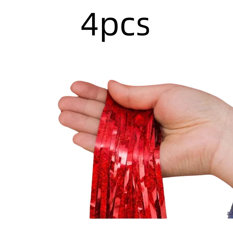 パーティー・インテリア用装飾 キラキラ!ホイル素材カーテン 誕生日用