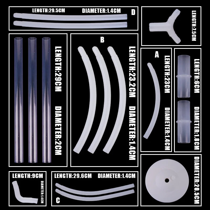 ハート型バルーンホルダーセット デコレーション用