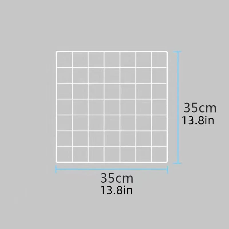 【多目的】アイアングリッドディスプレイラック