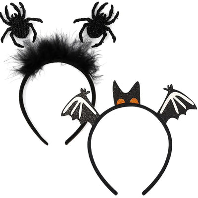 イベント・ハロウィングッズ|スパイダー・こうもり柄カチューシャ|誉PRINTING