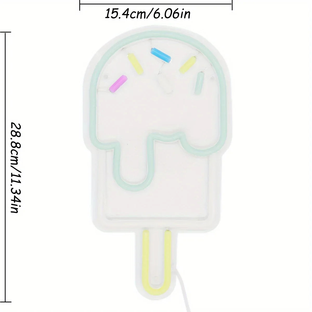 アイスキャンディーLEDネオンサイン(ネオン看板)