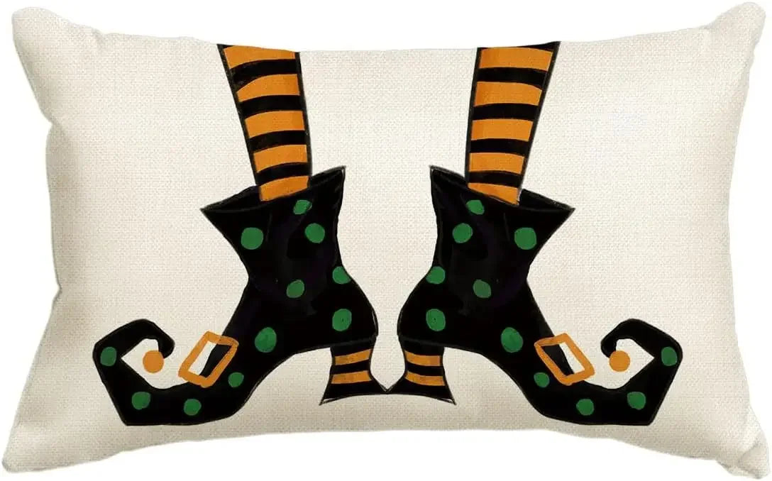 イベント・ハロウィングッズ|リネンクッションカバー30x50cm