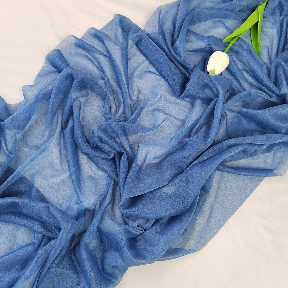 インテリア・パーティ装飾 | シフォンテーブルランナー |1.8/3/6/10m