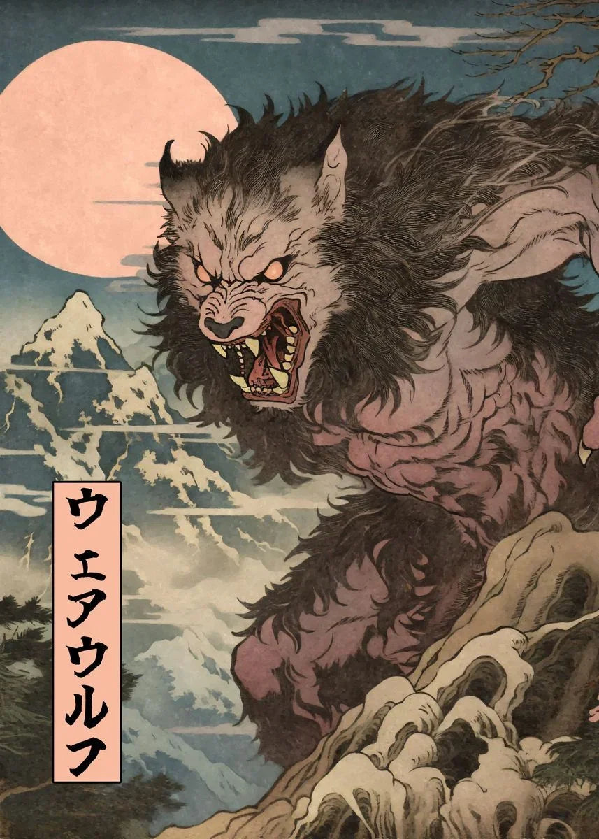 イベント・ハロウィングッズ|日本の幽霊アート キャンバスプリント