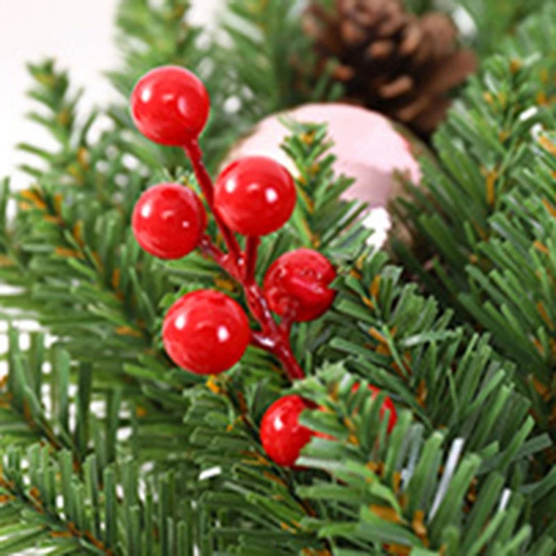 イベント・クリスマス装飾|松ぼっくりリース 壁掛け装飾